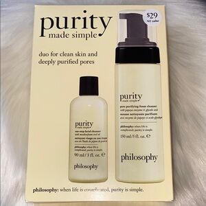 philosophy Purity Made Simple Cleanser Duo